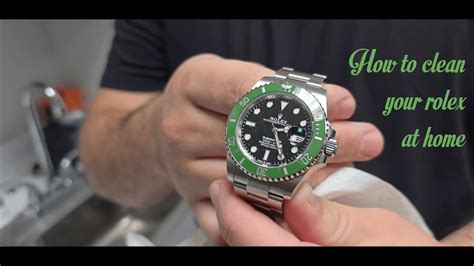 how to polish your rolex